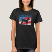 American Flag Chinook Tシャツ (正面)