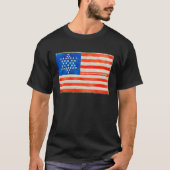 American Flag Civil War Tシャツ (正面)