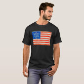 American Flag Civil War Tシャツ (正面フル)