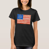 American Flag Civil War Tシャツ (正面)