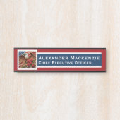 American Flag Door Sign Signs Office Name Plate サインプレート (正面)