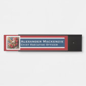 American Flag Door Sign Signs Office Name Plate サインプレート (正面)