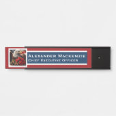 American Flag Door Sign Signs Office Name Plate サインプレート (正面)