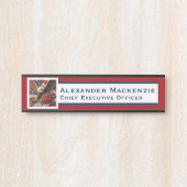 American Flag Door Sign Signs Office Name Plate サインプレート (正面)