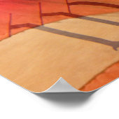 American Flag Eagle Declaration Independence  ポスター (角)