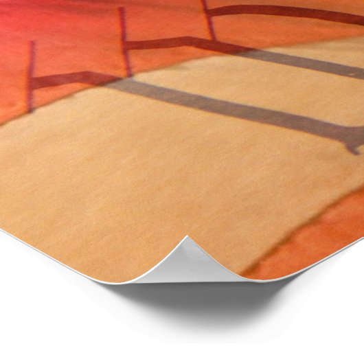 American Flag Eagle Declaration Independence  ポスター (角)