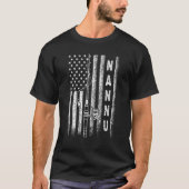 American Flag Fishing Nannu Tシャツ (正面)