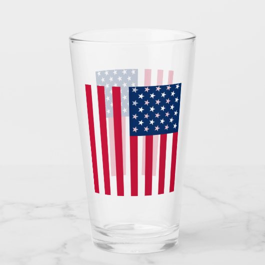 American Flag Glass タンブラーグラス (正面)