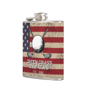American Flag Golf Design フラスク (左)