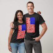 American Flag Ham Radio  90s Radio Connectivity Tシャツ (ユニセックス)