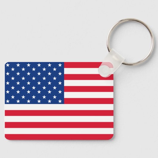 American Flag Keychain Gift キーホルダー (正面)