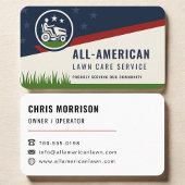 American Flag Lawn Care and Mowing 名刺