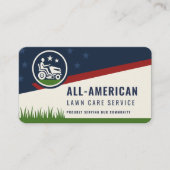 American Flag Lawn Care and Mowing 名刺 (正面)