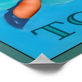 American Flag Mask Together War-time Morale ポスター (角)