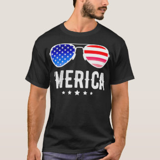 American Flag Merica Patriotic Vintage1 Tシャツ