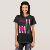 American Flag Mother In Law Mothers Day Love Son D Tシャツ (正面フル)