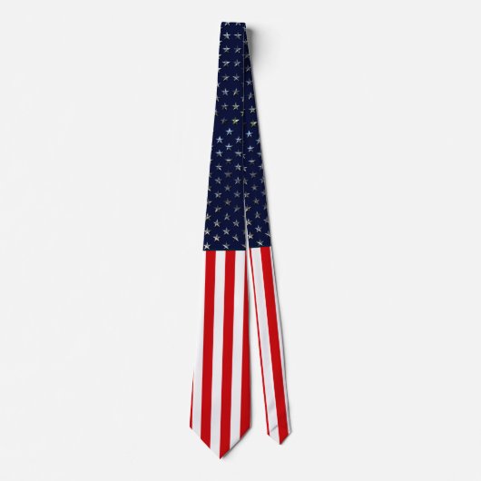 American Flag Neck Tie ネクタイ (正面)