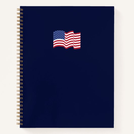 American Flag Notebook  ノートブック (正面)