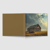American Flag On a Farm Barn ゲストブック (全面)