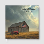 American Flag On a Farm Barn ゲストブック (正面)