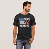 American Flag Paramedic Tシャツ (正面フル)