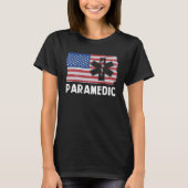 American Flag Paramedic Tシャツ (正面)