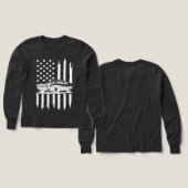 American Flag Piston Svg, Muscle Car Svg (デザイン 正面&背面)