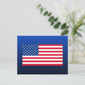 American Flag Postcard ポストカード (スタンド正面)