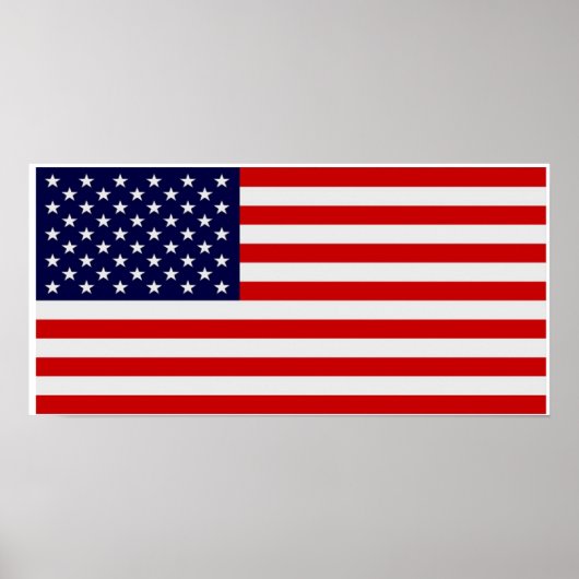American Flag Poster ポスター (正面)