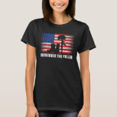American Flag Remember The Fallen Veteran's Day Me Tシャツ (正面)