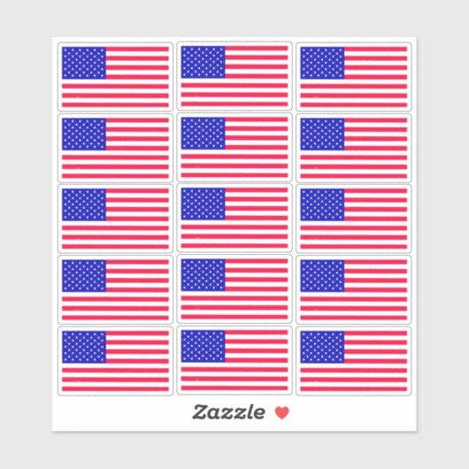 American Flag Stickers ,Patriotic Stickers, USA  シール (シート)