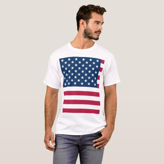 American Flag T-Shirt Tシャツ (正面フル)