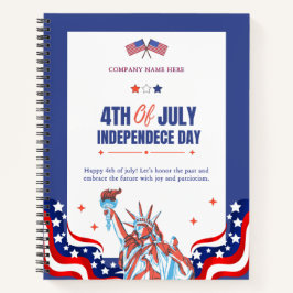 American Flag Theme Corporate Office Custom Indepe ノートブック
