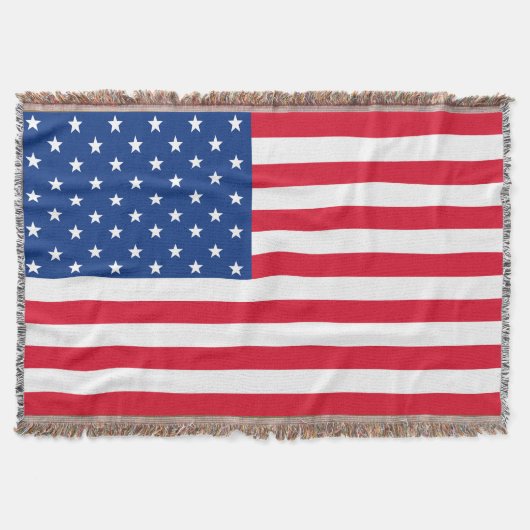  American Flag Throw Blanket  スローブランケット (正面)