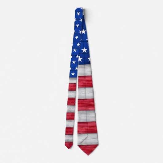American Flag Tie ネクタイ (裏面)