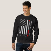 American Flag With Bartender  For Women Men スウェットシャツ (正面フル)