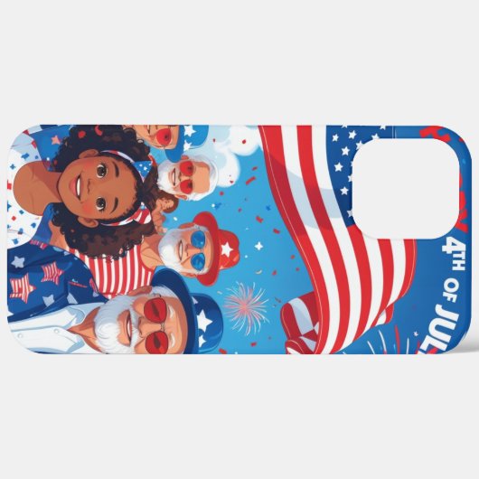 American Flame Case-Mate iPhoneケース (裏面 (横))