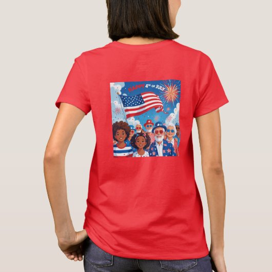American Flame Tシャツ (裏面)