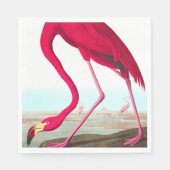 American Flamingo by John James Audubon スタンダードランチョンナプキン (正面)
