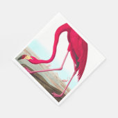 American Flamingo by John James Audubon スタンダードランチョンナプキン (角)