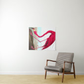 American Flamingo by John James Audubon タペストリー (インサイチュ(横))