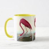 American Flamingo, John James Audubon マグカップ (左)