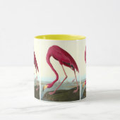 American Flamingo, John James Audubon マグカップ (中央)
