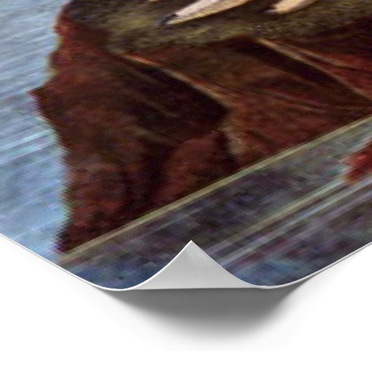 American Flamingo - Wildlife by John Audubon ポスター (角)