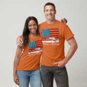 American Fobody Muscle Car 50L Car Enthusiast Fl g Tシャツ (ユニセックス)