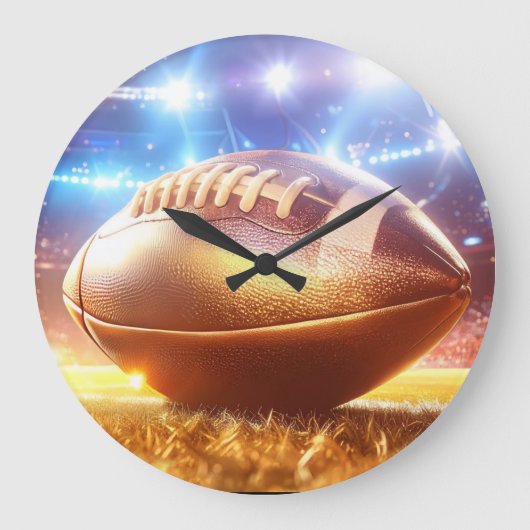 American Football ラージ壁時計 (正面)