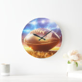 American Football ラージ壁時計 (ホーム)