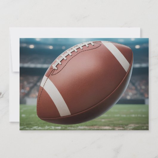 American Football 招待状 (正面)