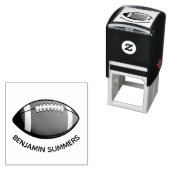 American Football Ball Custom Name セルフインキングスタンプ (インサイチュ)