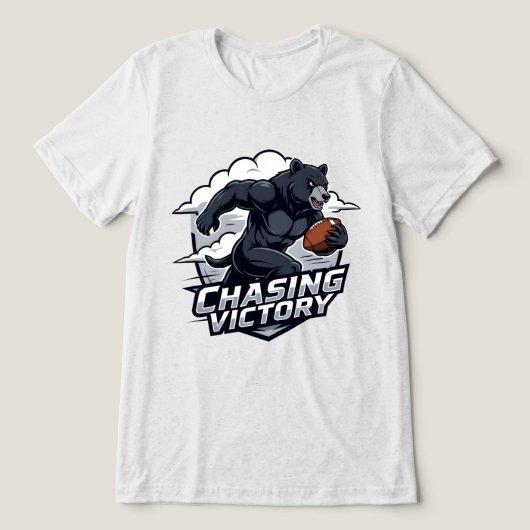 American Football Chasing Victory トライブレンドＴシャツ (デザイン正面)